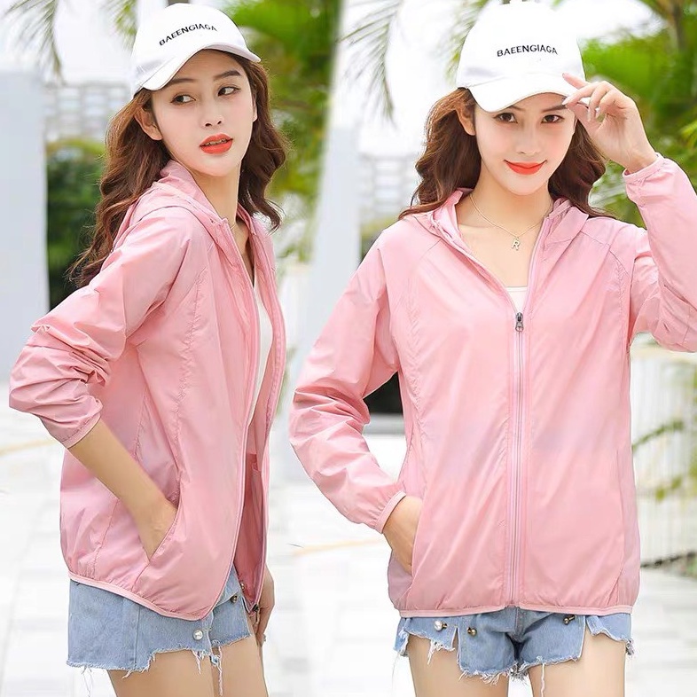 Áo gió lót lưới cho bạn nữ