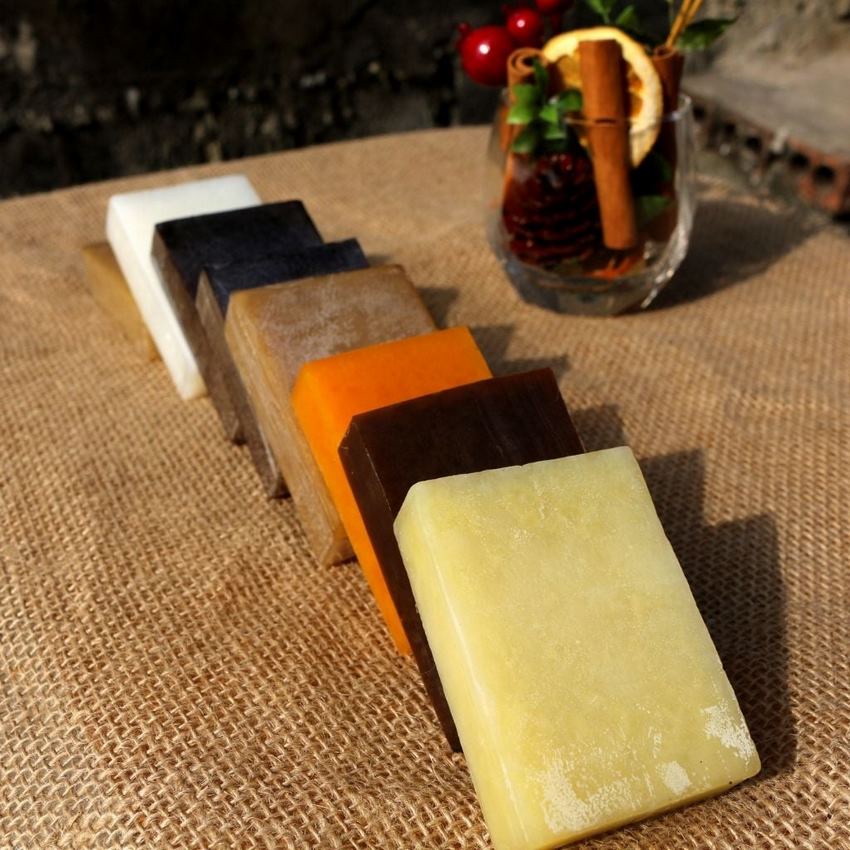 Xà phòng sinh dược giảm mụn lưng xà bông mướp đắng giúp sạch khuẩn mang lại cảm giác tươi mát DANA