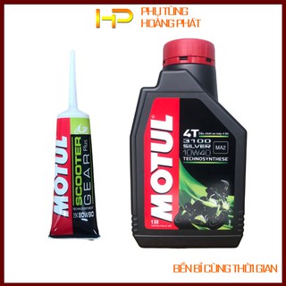 [Chính hãng] Dầu nhớt Motul 3100 Silver 4T 10W40 1L cao cấp cho xe số