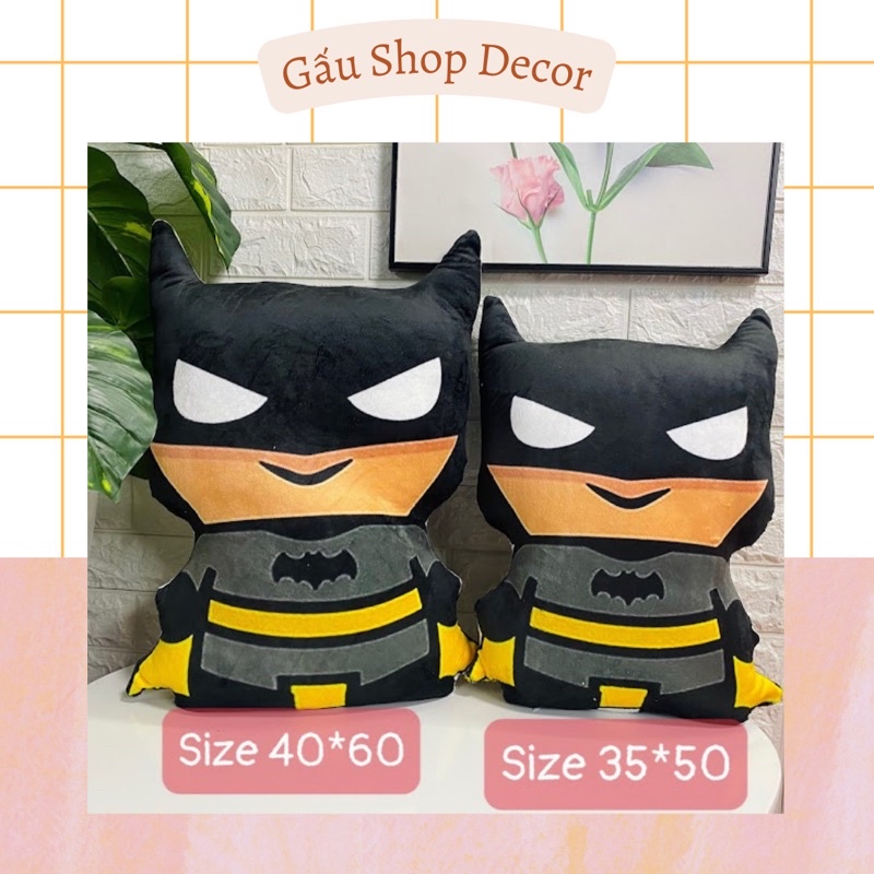 🌺Handmade🌺 Gấu Nhồi Bông Siêu Anh Hùng - Người Dơi, Người Nhện, Siêu Nhân, Người Sắt, Captain American