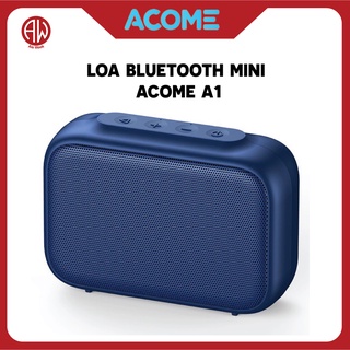 Loa bluetooth mini Acome ACOME A1 - Loa nghe nhạc không dây qua Bluetooth, USB và thẻ nhớ - Bảo hành 12 tháng