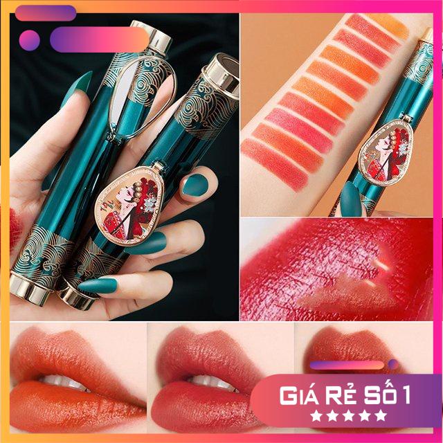 Son Môi Hai Đầu 10 Màu Có Gương Không Trôi Sang Chảnh AGAG Magic Color Lipstick