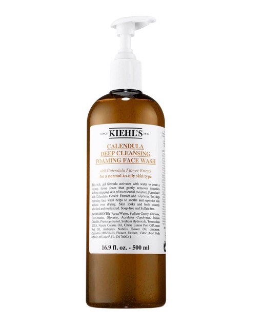 SỮA RỬA MẶT HOA CÚC - KIEHL’S CALENDULA DEEP CLEANSING FOAMING FACE WASH