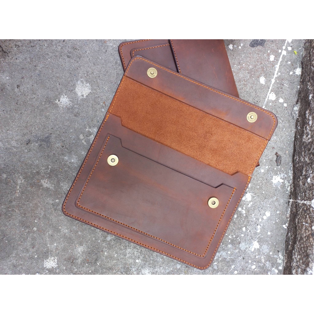 VÍ ĐỰNG GIẤY TỜ XE Ô TÔ DA BÒ THẬT 100%