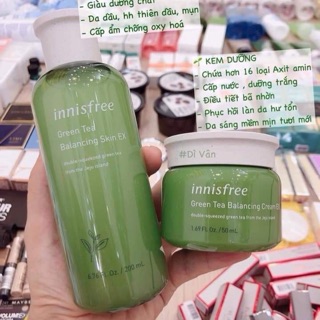 Kem dưỡng innisfree trà xanh