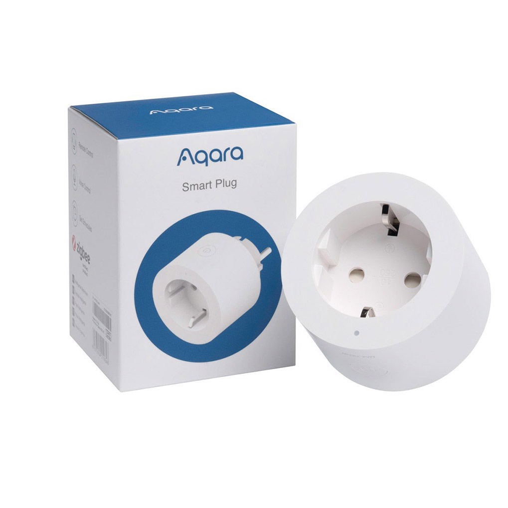 [HÀNG CHÍNH HÃNG] Ổ cắm điện thông minh tiêu chuẩn châu Âu Aqara Smart Plug SP-EUC01- Cigadesign com - Tmi4vn