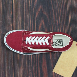 Giày Vss Old Skool Đỏ Đô Nam