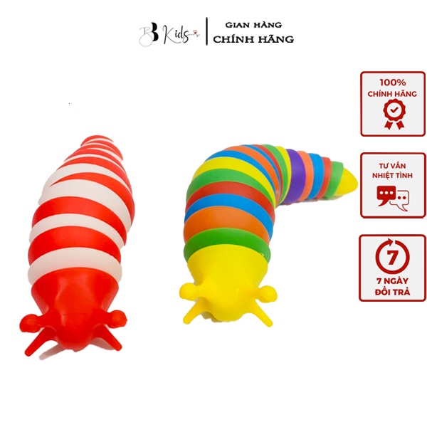Đồ Chơi Con Sâu Vui Nhộn BB kids Giúp Giảm Stress