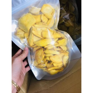 Túi 200g Mít sấy xuất khẩu chín ngọt màu mít chín tự nhiên, giòn rụm