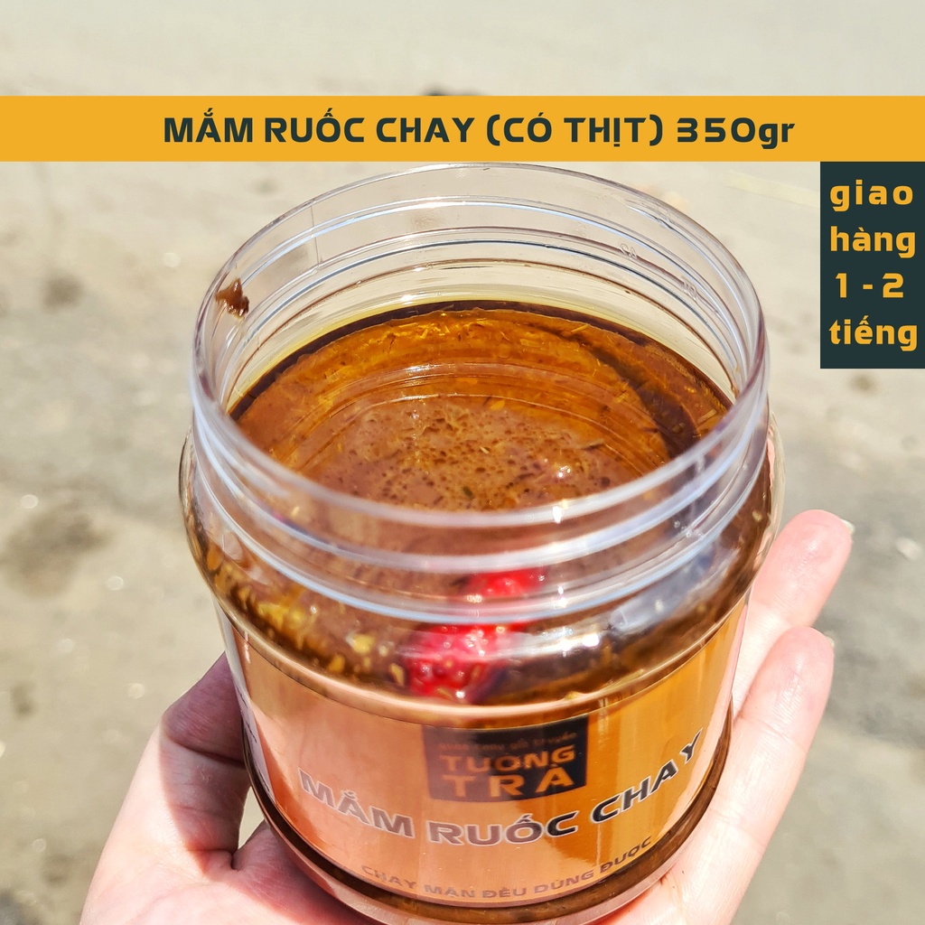 MẮM RUỐC CHAY (có thịt) NHÀ LÀM GIA TRUYỀN 350gr (tủ mát)