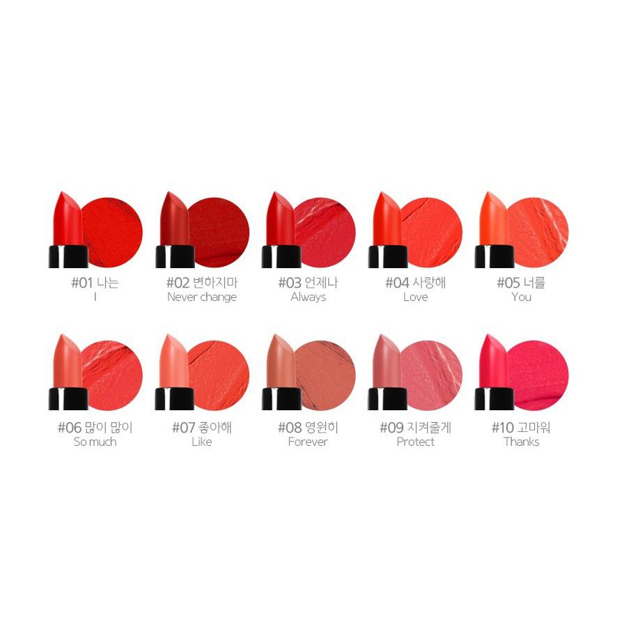 SON LÌ AGAPAN PIT A PAT MATTE LIPSTICK VỎ TRẮNG