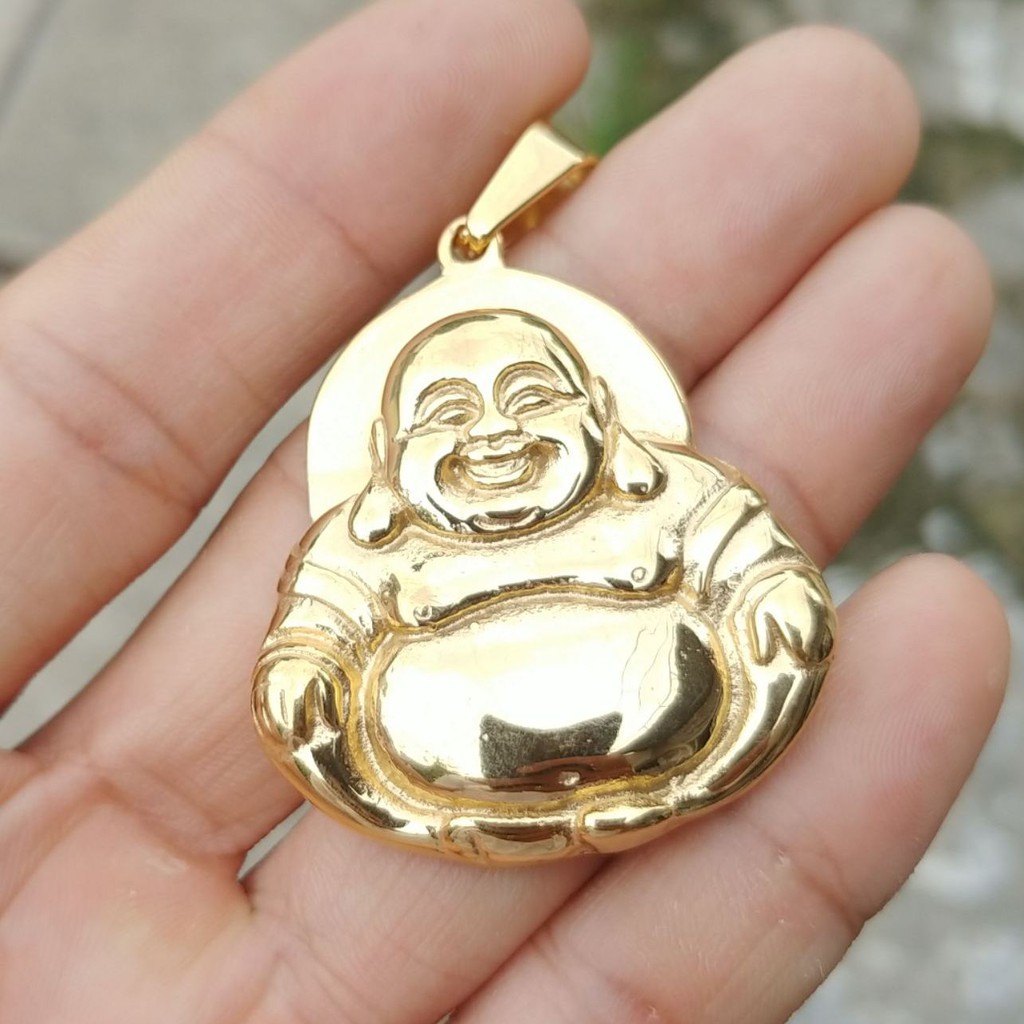 (Dùng Lâu Dài- Không Phai Màu) Mặt Phật Di Lặc Cao Cấp- Dùng tắm rửa thoải mái- Phủ nano chống trầy xước bền bỉ