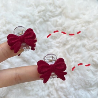 Kẹp Tóc Gắp Nơ Nhung - KEP1302