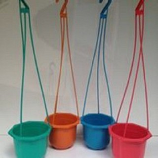 20 chậu trồng hoa, trồng rau có móc treo