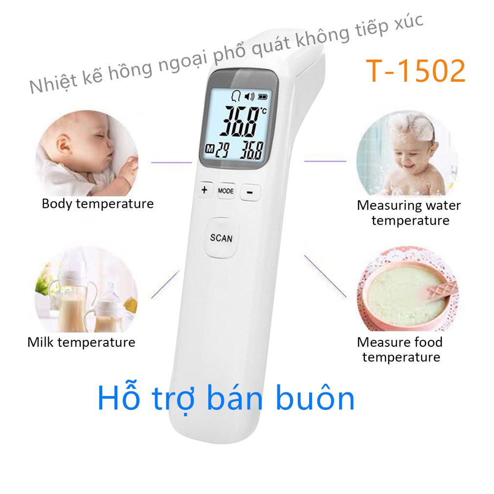 ⚡Nơi⚡ Nhiệt kế hồng ngoại phổ quát CK-T1502 chất lượng cao không cần tiếp xúc có thể đo ở trán / tai Nhiệt kế điện tử hồng ngoại cảm ứng đo trán đa năng CK-T1803 Nhiệt kế hồng ngoại nhiệt kế điện tử đo sữa nước thân nhiệt không tiếp xúc Infrared CK-T1803