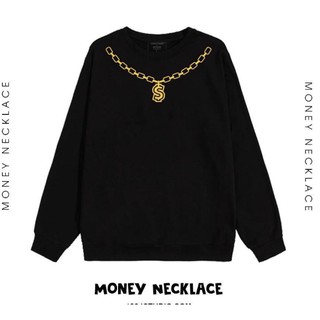 Áo Sweater dây xích viền cổ cực chất [FREESHIP] Áo sweater dày dặn, áo sweater nam nữ đẹp,áo đôi đẹp