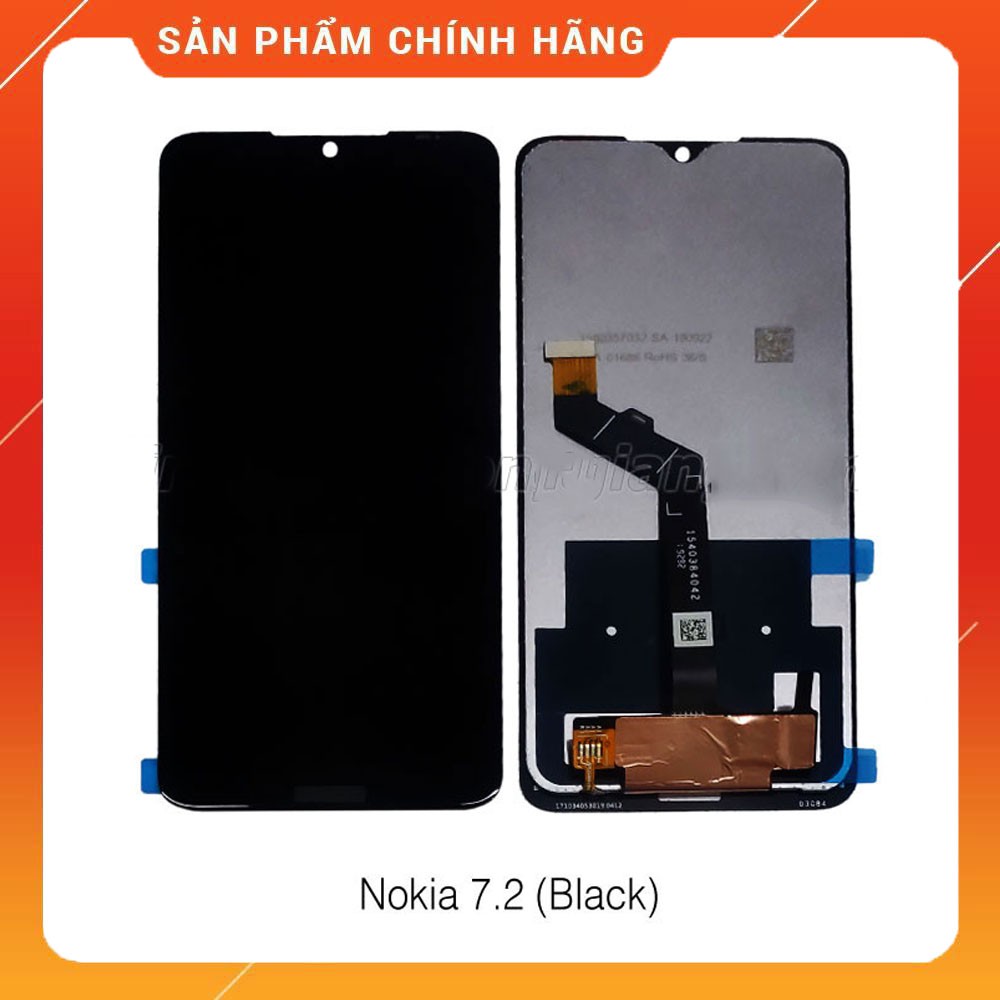 Bộ màn hình Nokia 7.2 kèm khung sườn zin chính hãng