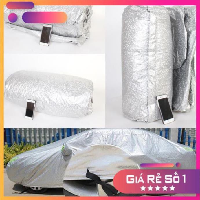 Bạt phủ xe ô tô cao cấp kích thước 540x175x120cm - bạt phủ chống nắng bảo vệ ô tô - bạt bảo vệ chống nắng mưa cho ô tô