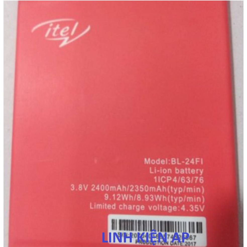 Pin điện thoại Itel S12 / BL-24Fi