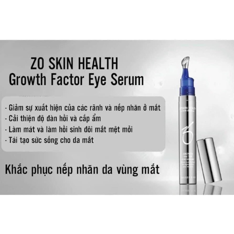 Serum chống lão hóa mắt ZO Growth Factor Eye Serum 15ml