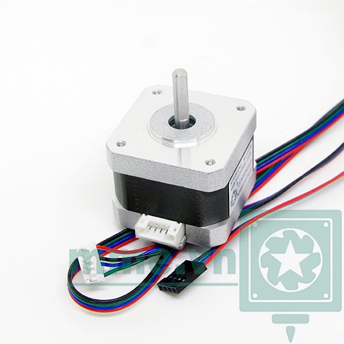 Động cơ bước Nema 17 (42) 34mm 1.2A + Dây động cơ 1m