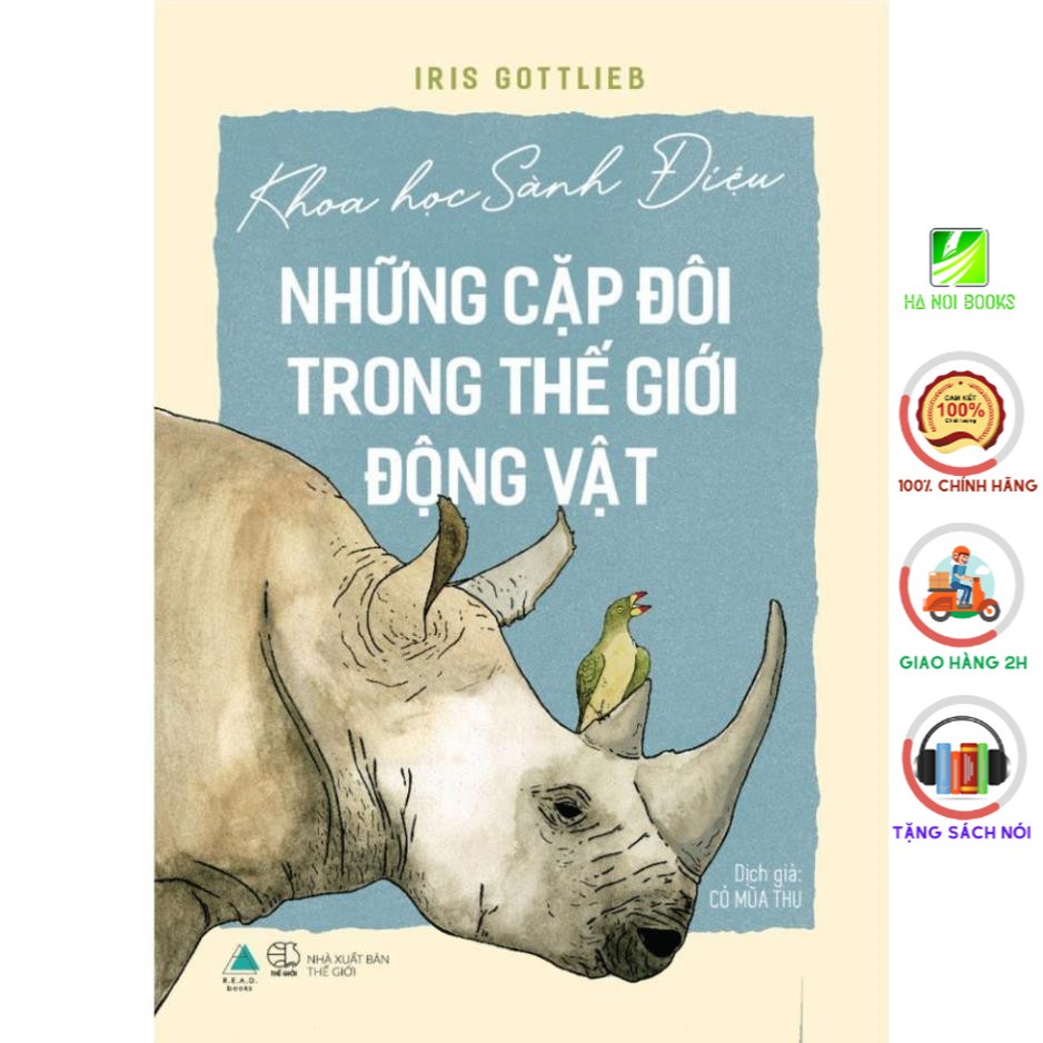 [Giao Nhanh] Sách - Khoa học sành điệu - Những cặp đôi trong thế giới động vật [AZVietNam]