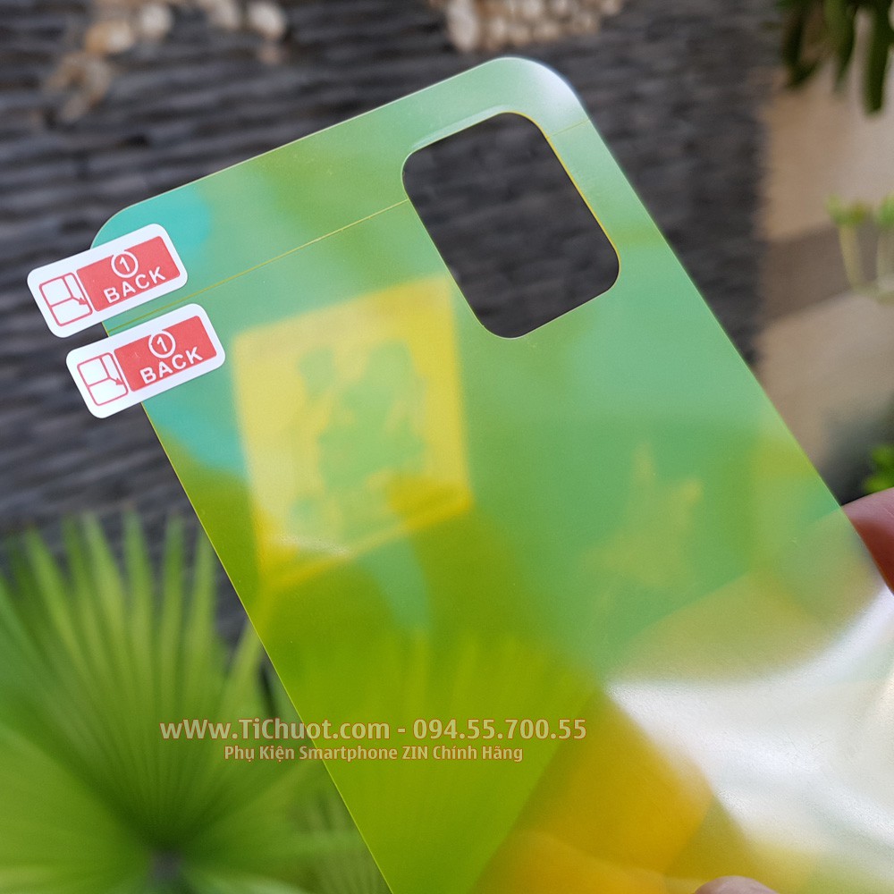 [Mặt Sau] Dán TPU Samsung Note 10 Lite Cường Lực Dẻo Trong Suốt