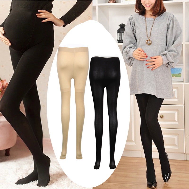 Quần Vớ MàU Trơn Đơn GiảN 120D DàNh Cho Phụ Nữ Mang Thai