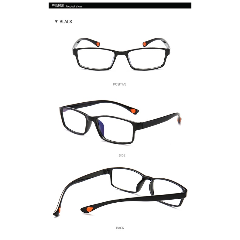 Kính đọc sách chống ánh sáng xanh của nam giới thoải mái kính đọc sách siêu nhẹ chống mỏi