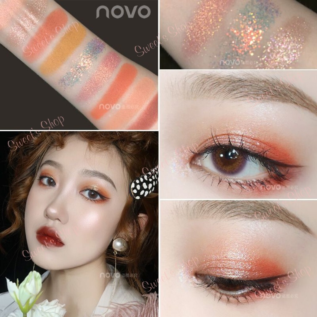 Bảng Phấn Mắt💖FREESHIP💖Bảng Mắt Novo Dẹp 9 Ô Soft Eye Shadow Smooth Texture | WebRaoVat - webraovat.net.vn