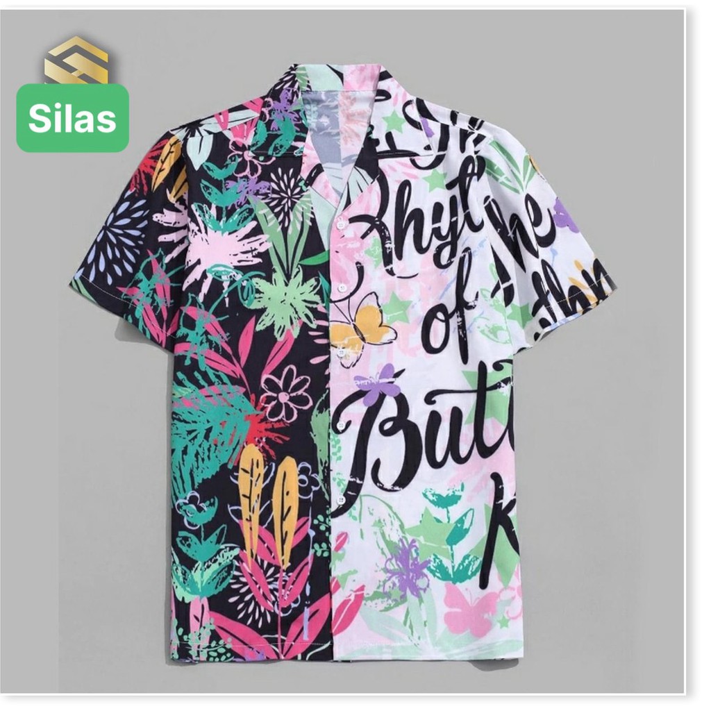 Áo Sơ Mi Nam Họa Tiết vải kate mát mịn HP