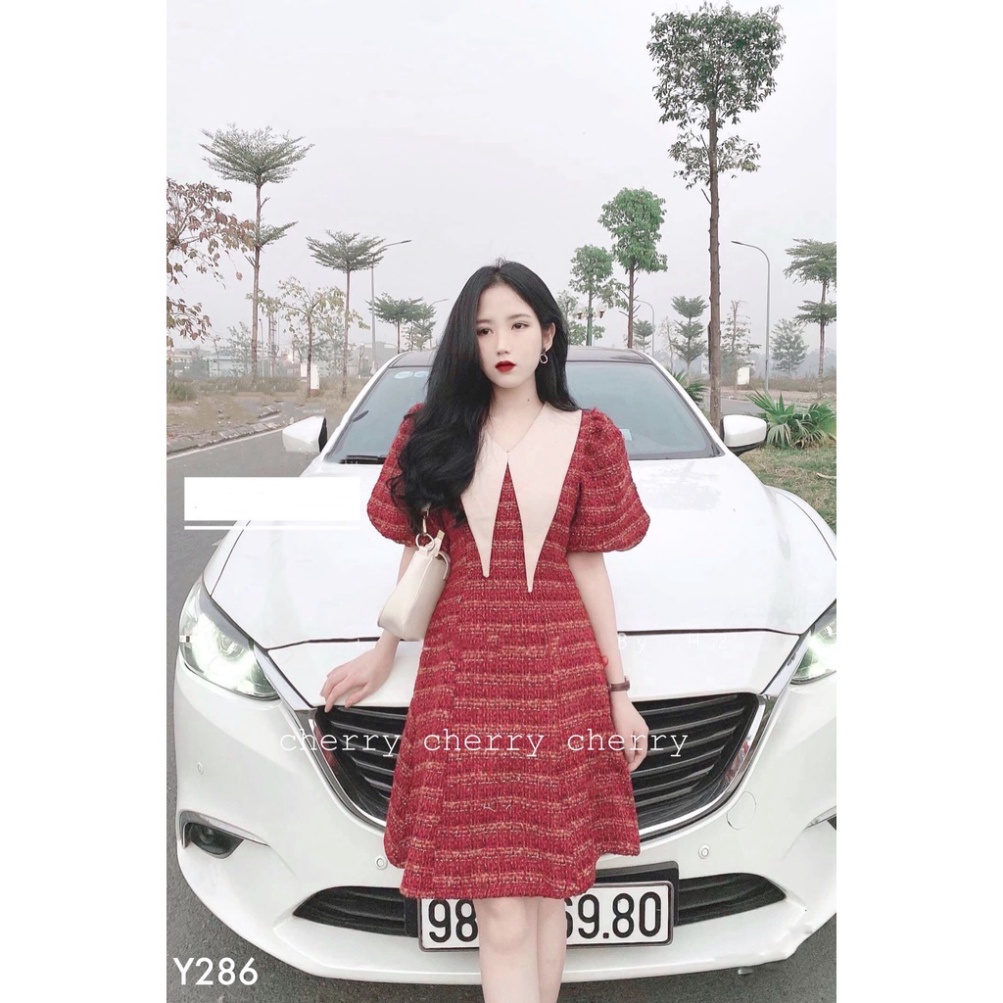 Váy Dạ Tweed Y286