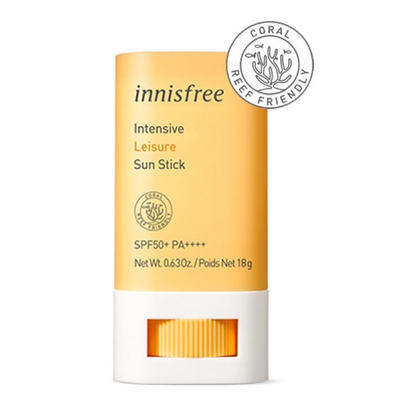 [New 2020] Kem Chống Nắng Dạng Thỏi Innisfree Intensive Leisure Sunscreen Stick SPF50+/PA++++