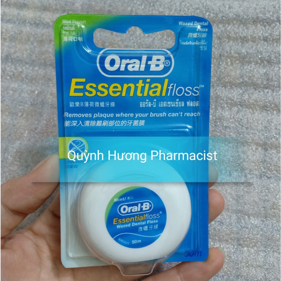 Chỉ nha khoa ORAL B Essential floss 50m