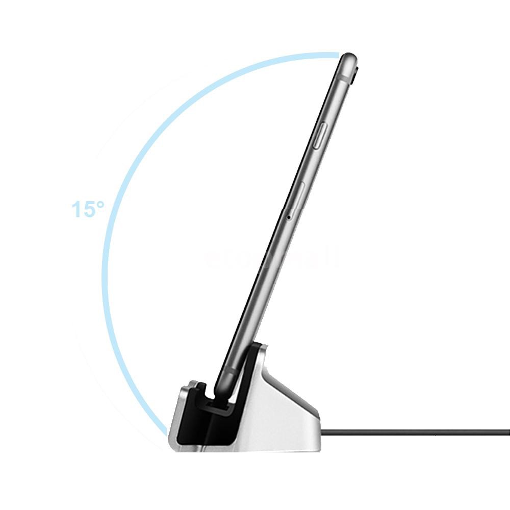 Giá Đỡ Sạc Điện Thoại Cho Iphone X/8/7/6 Samsung