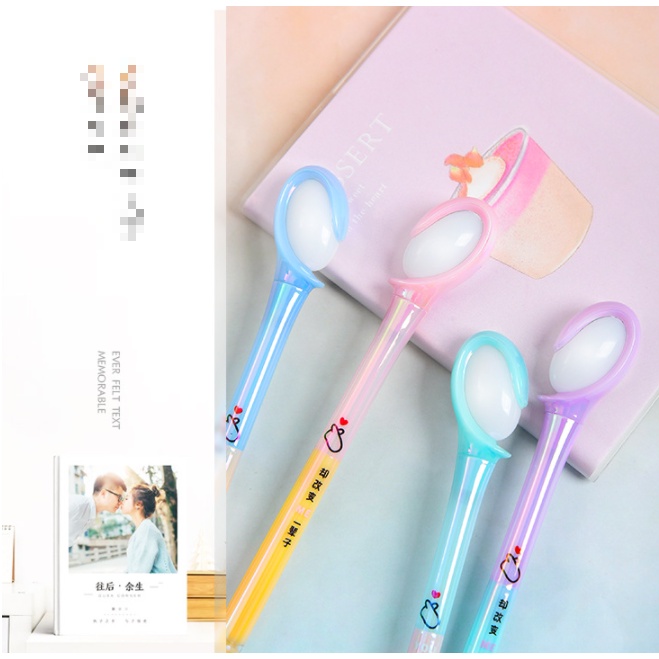 [Hàng mới về] Combo hộp Bút tình nhân Trái tim ghép đôi phát sáng - Bút đôi, bút cặp phát sáng