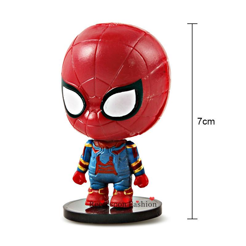 6 mô hình siêu nhân Avengers 4 chân thật