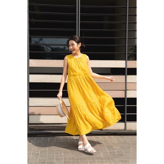 Đầm Maxi vàng