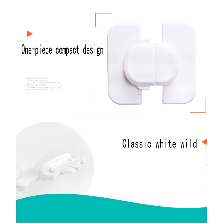 Khóa tủ lạnh an toàn thích hợp cho bé