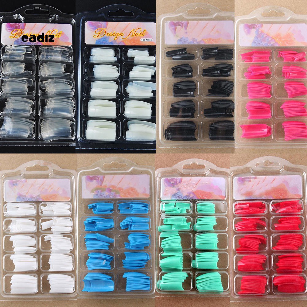 [Hàng mới về] Set 100 Móng Tay Giả Tiện Dụng