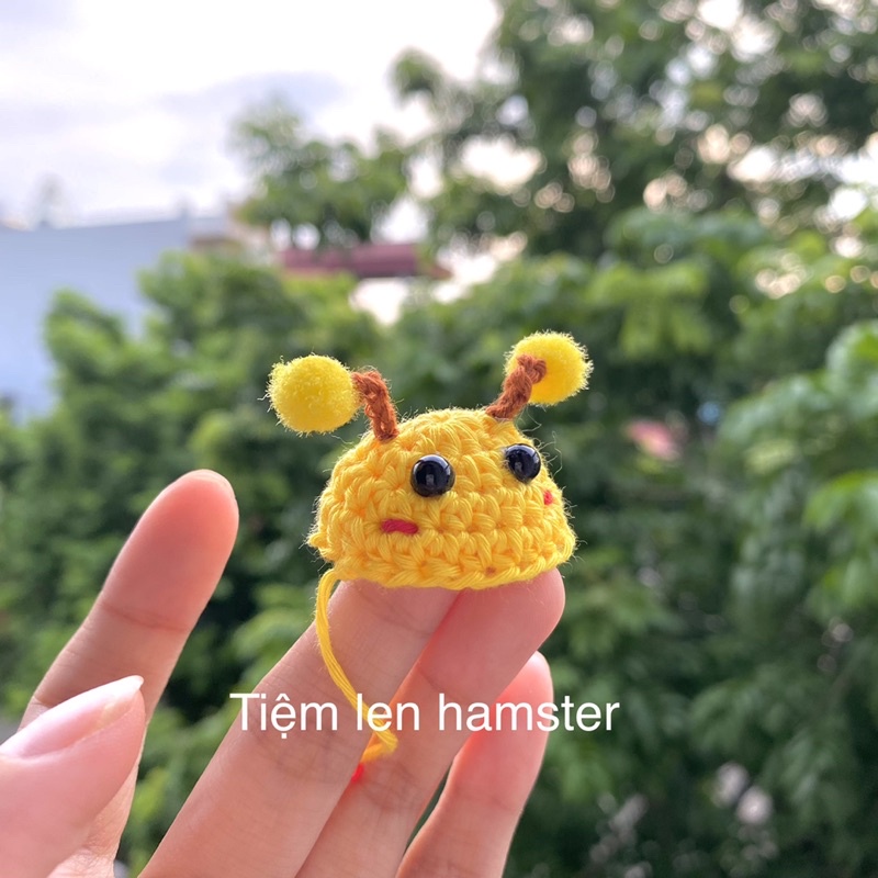 mũ nón cho hamster hình ong vàng