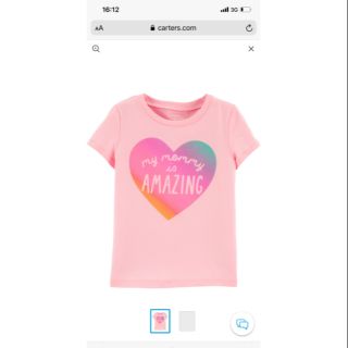 Áo phông bé gái xuất dư sịn Mommy Amazing