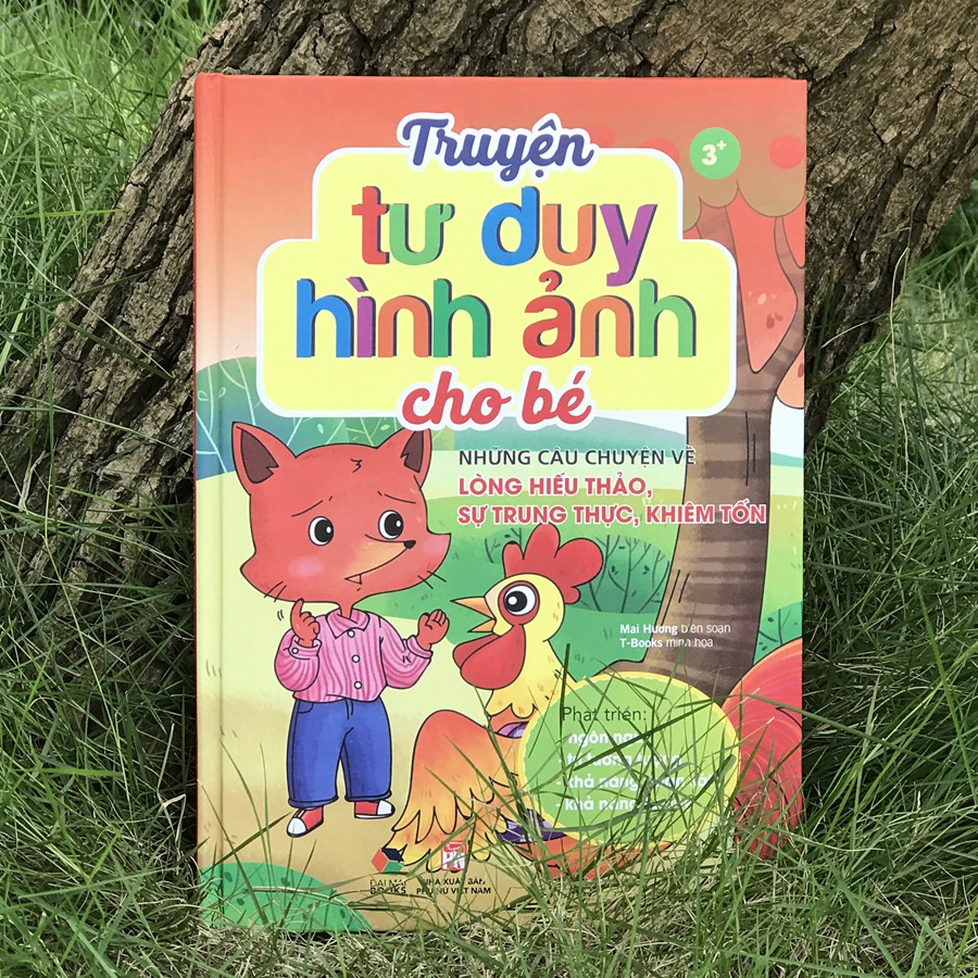 Sách - Truyện Tư Duy Hình Ảnh Cho Bé - Những Câu Chuyện Về Lòng Hiếu Thảo, Sự Trung Trực, Khiêm Tốn | BigBuy360 - bigbuy360.vn