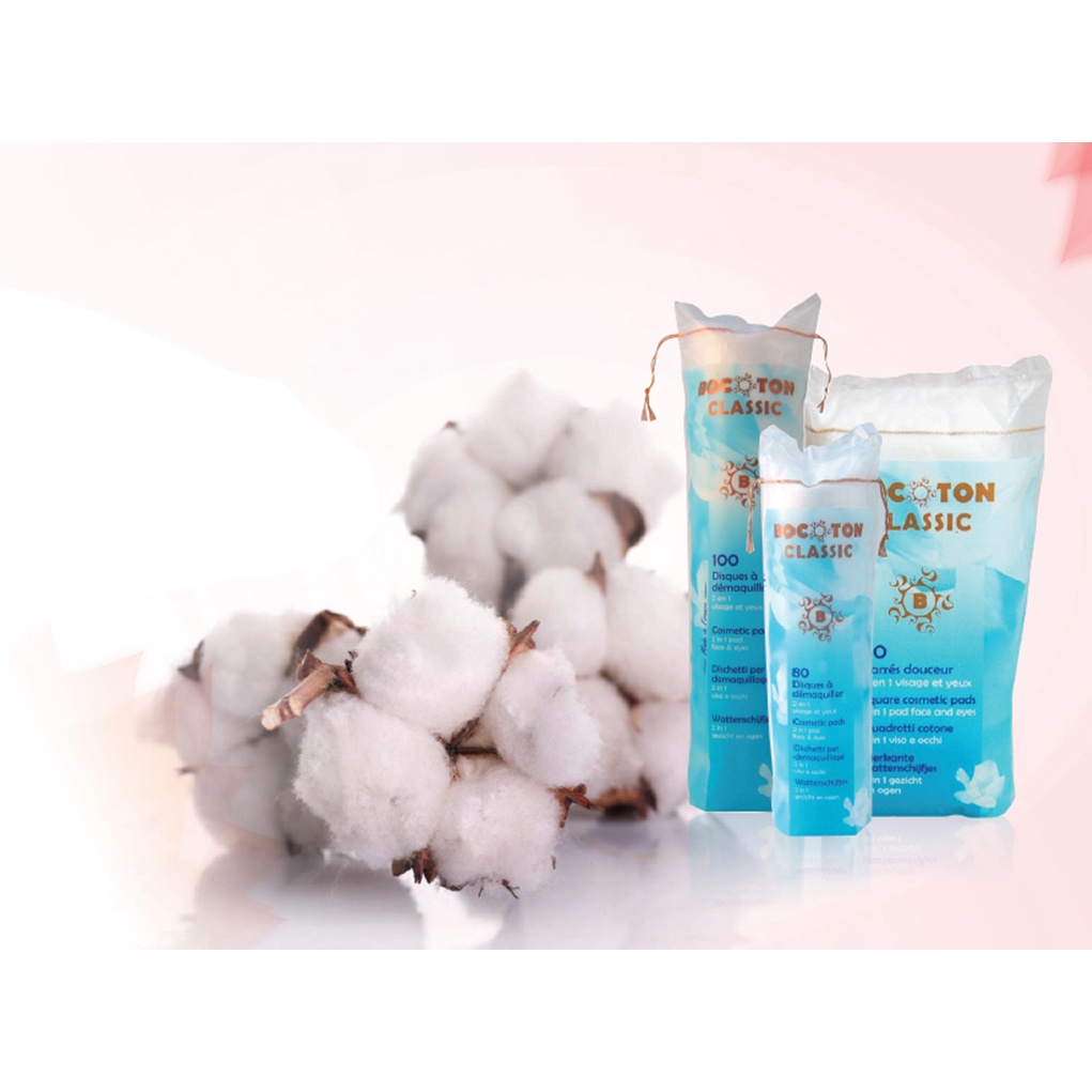 Bông Tẩy Trang Bocoton Classic 100 Miếng