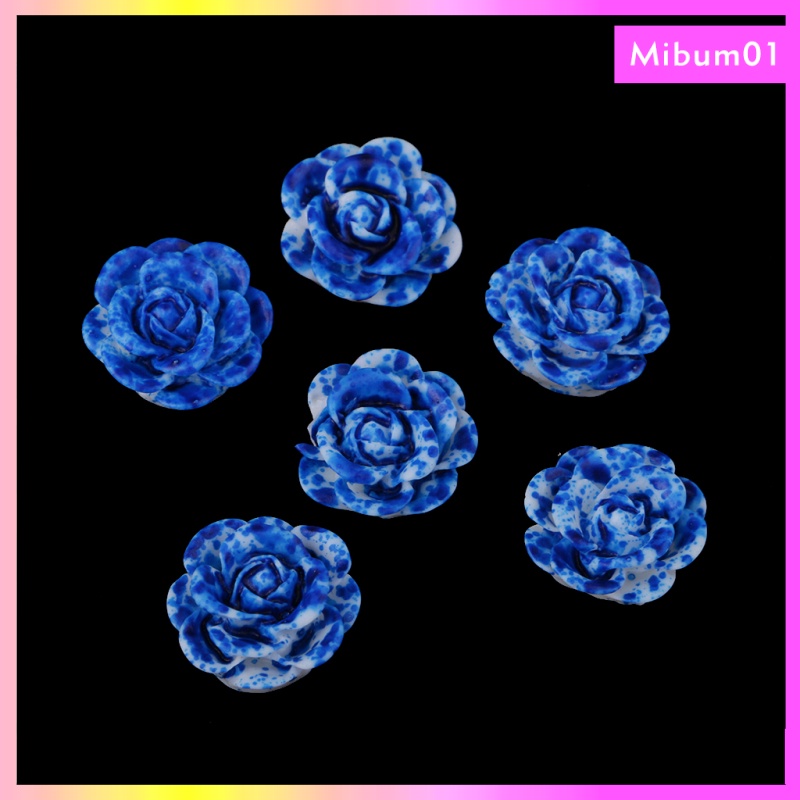 50 Pieces Lots Mixed DIY Flatbacks Resin Flat Back Layered Flowers Cabochon Buttons Scrapbooking Slime Charm DIY Embellishment Craft 14mm