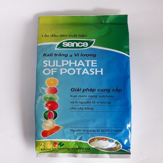 Phân bón lá Kali trắng + vi lượng 400g giúp quả to, quả đẹp, ngọt trái...