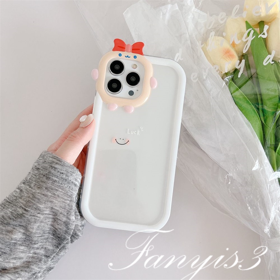 Ốp Điện Thoại Mềm Trong Suốt In Hình Mặt Cười Đơn Giản Cho iPhone 14 13 12 11 Pro Max X XR Xs Max 8 7 6 6s Plus SE 2020