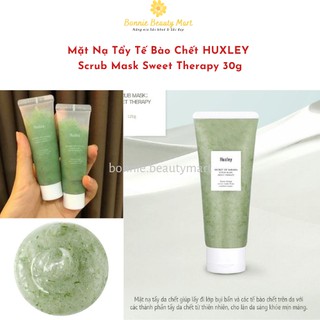 Mặt Nạ Tẩy Tế Bào Chết HUXLEY Scrub Mask Sweet Therapy 30g