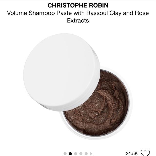 Dầu gội Christophe Robin Volume Shampoo Paste with Rassoul Clay and Rose Extracts
