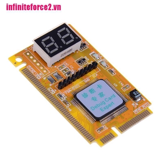 2 Thẻ Chẩn Đoán Mini Pci-E Lpc Pc 3 Trong 1